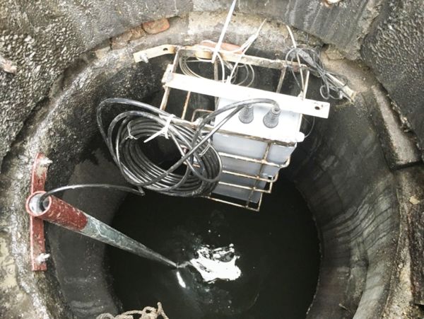 上虞区水位检测井